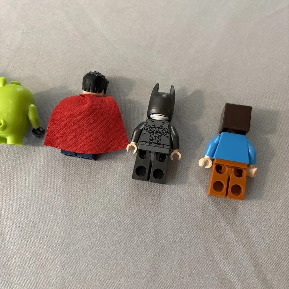 Lego Mini Figs Lot All Random Angry Birds Minecraft Superman Batman Sponge Bob